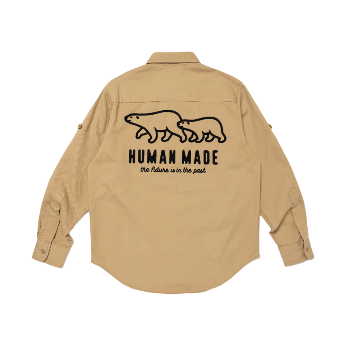 휴먼 메이드 헌팅 셔츠 베이지(Human Made Hunting Shirt Beige) - 1