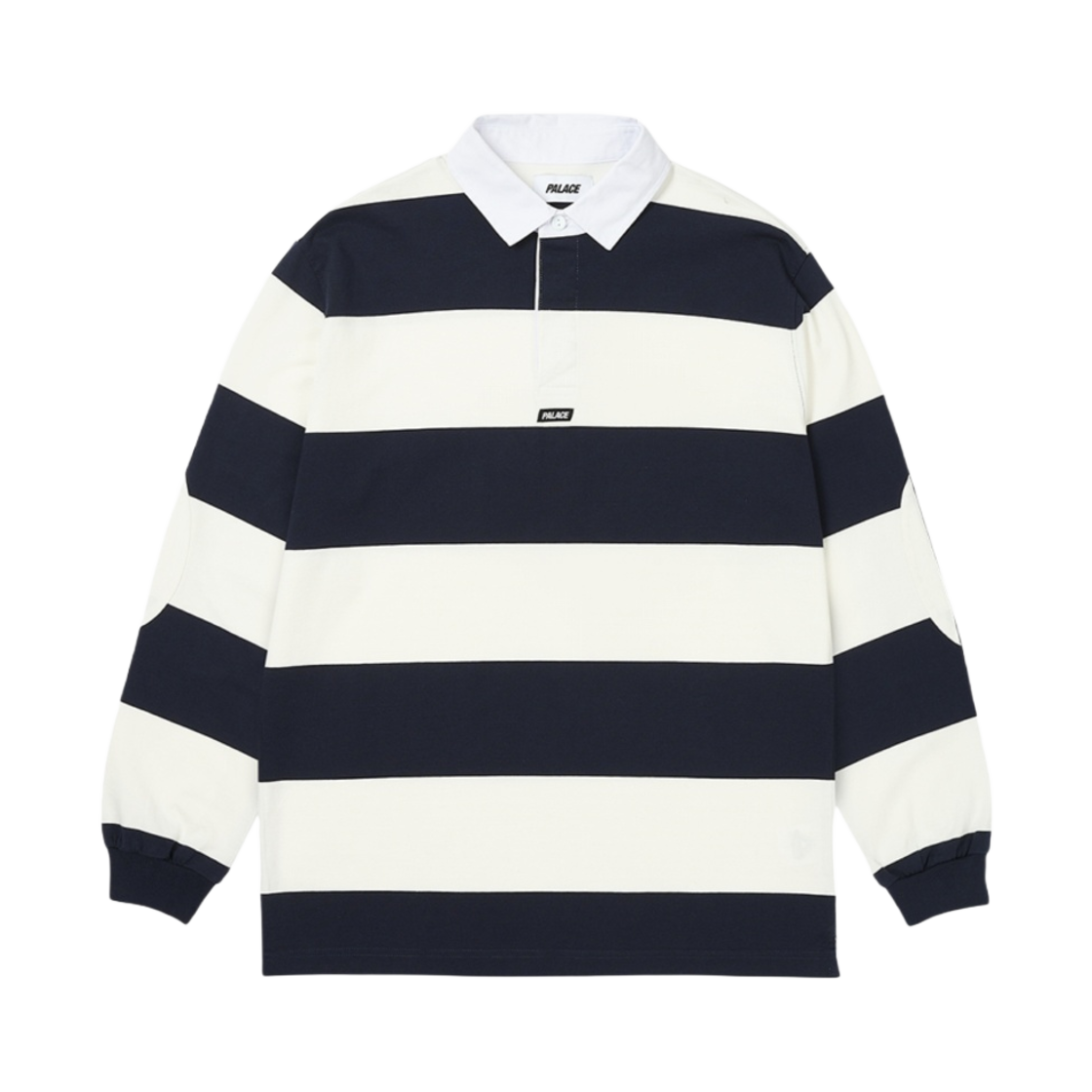 팔라스 엘보우 스트라이프 럭비 화이트 네이비 - 24SS