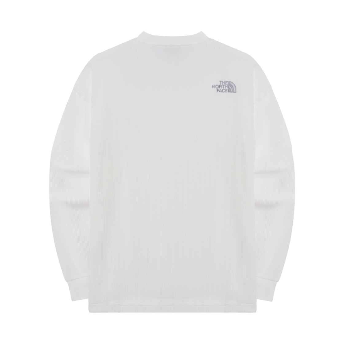 노스페이스 와플 롱슬리브 라운드 티셔츠 화이트 - 25SS(The North Face Waffle L/S Round T-Shirt White - 25SS) - 2
