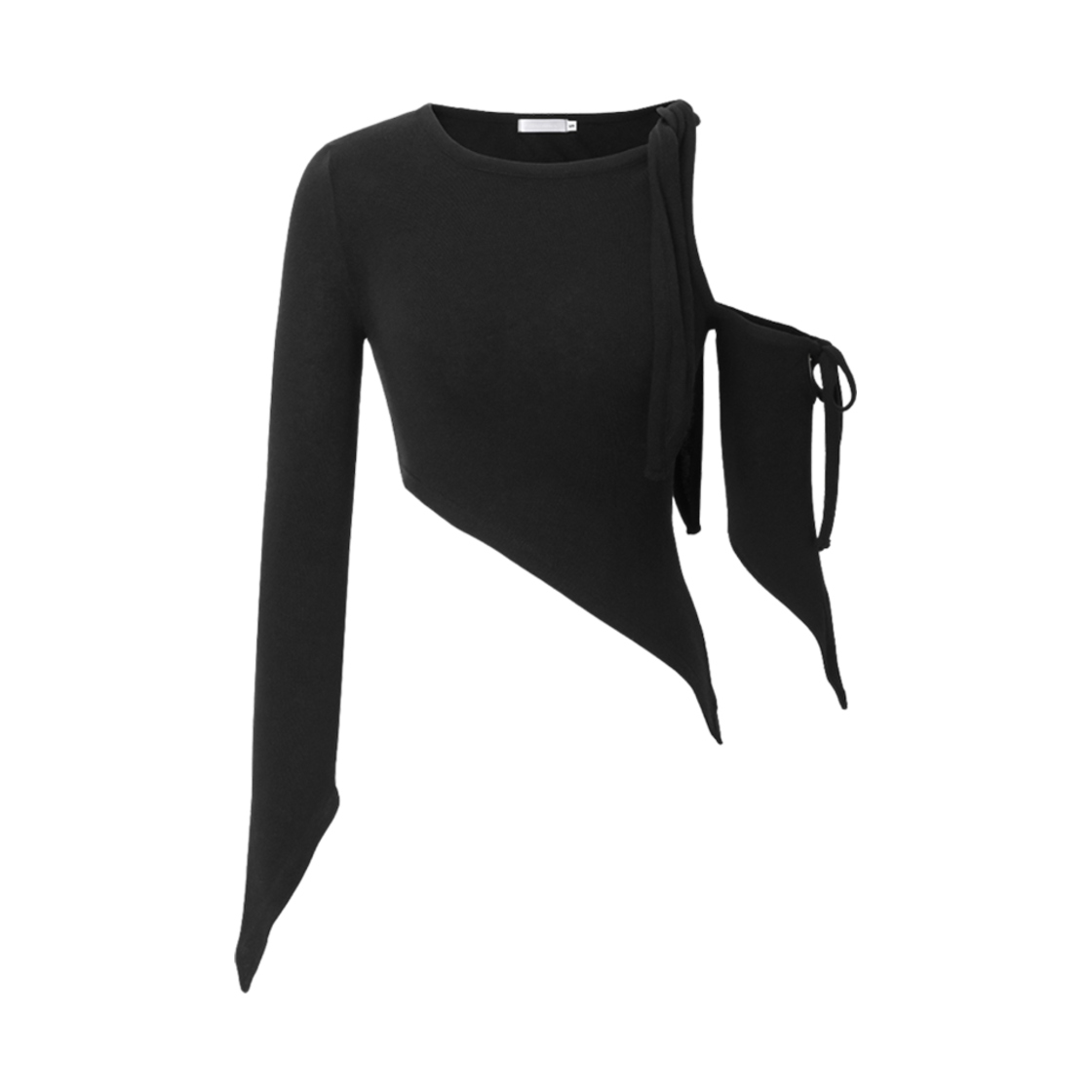 (W) 쓰리타임즈 라나 탑 블랙((W) Threetimes Lana Top Black) - 1