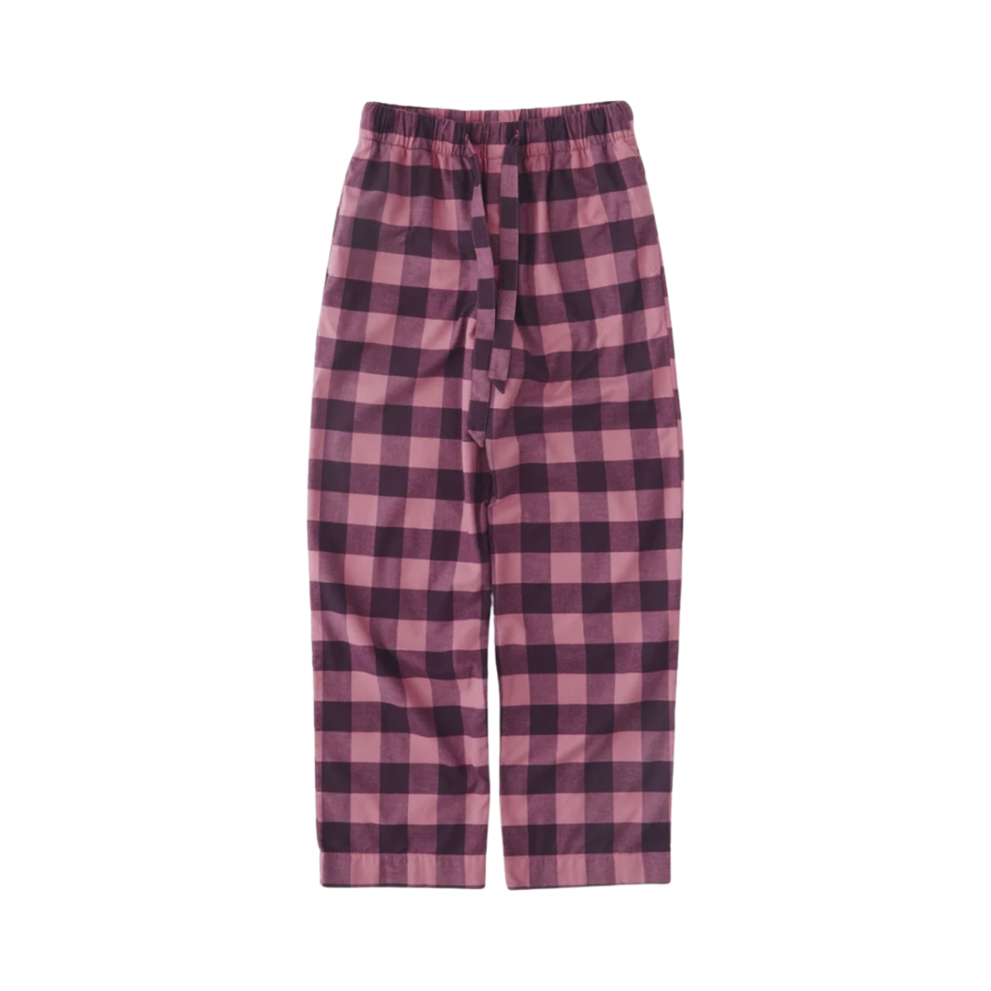 테클라 플란넬 슬립웨어 팬츠 핑크 깅엄(Tekla Flannel Sleepwear Pants Pink Gingham)