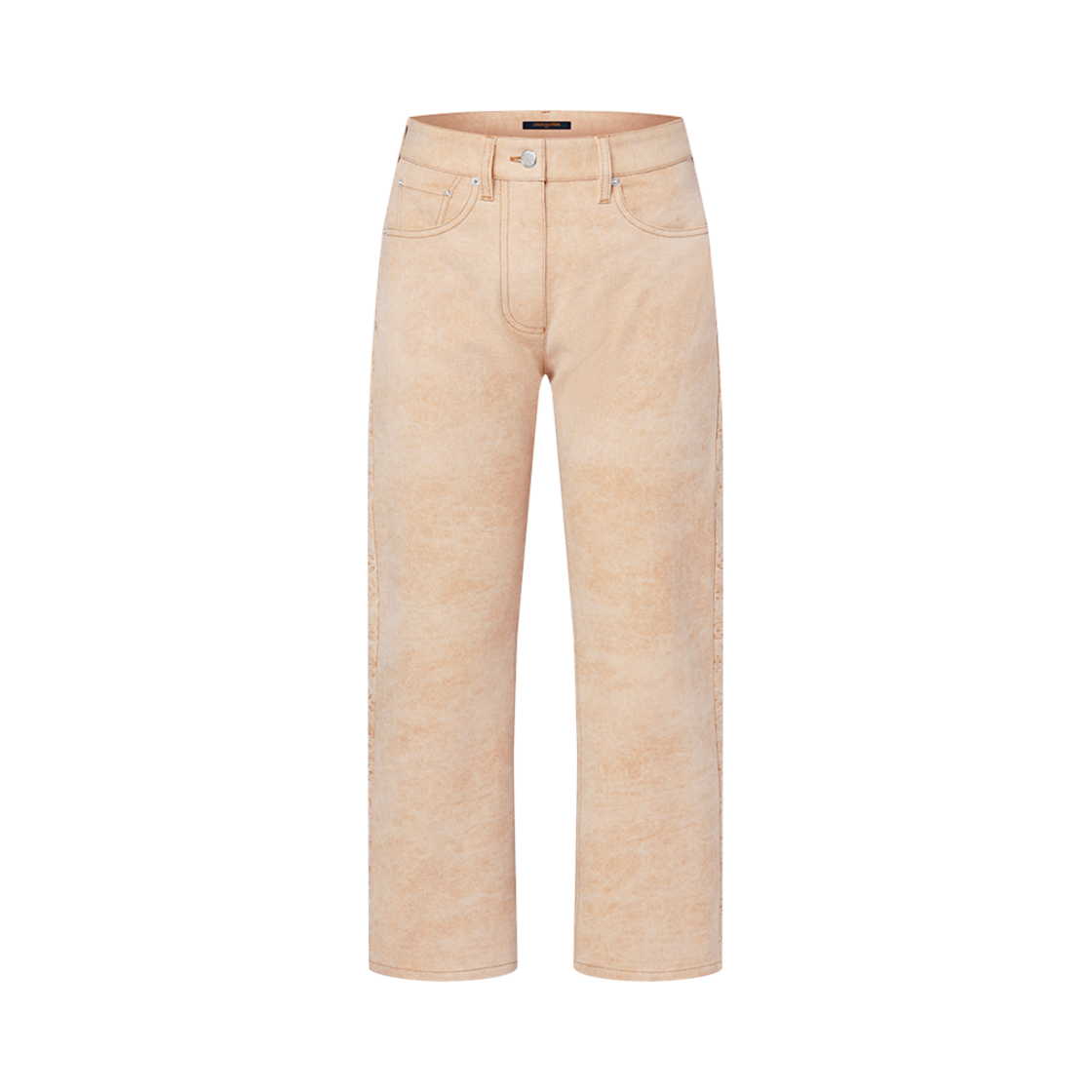 - (W) Louis Vuitton Monogram Canvas Jeans Beige
