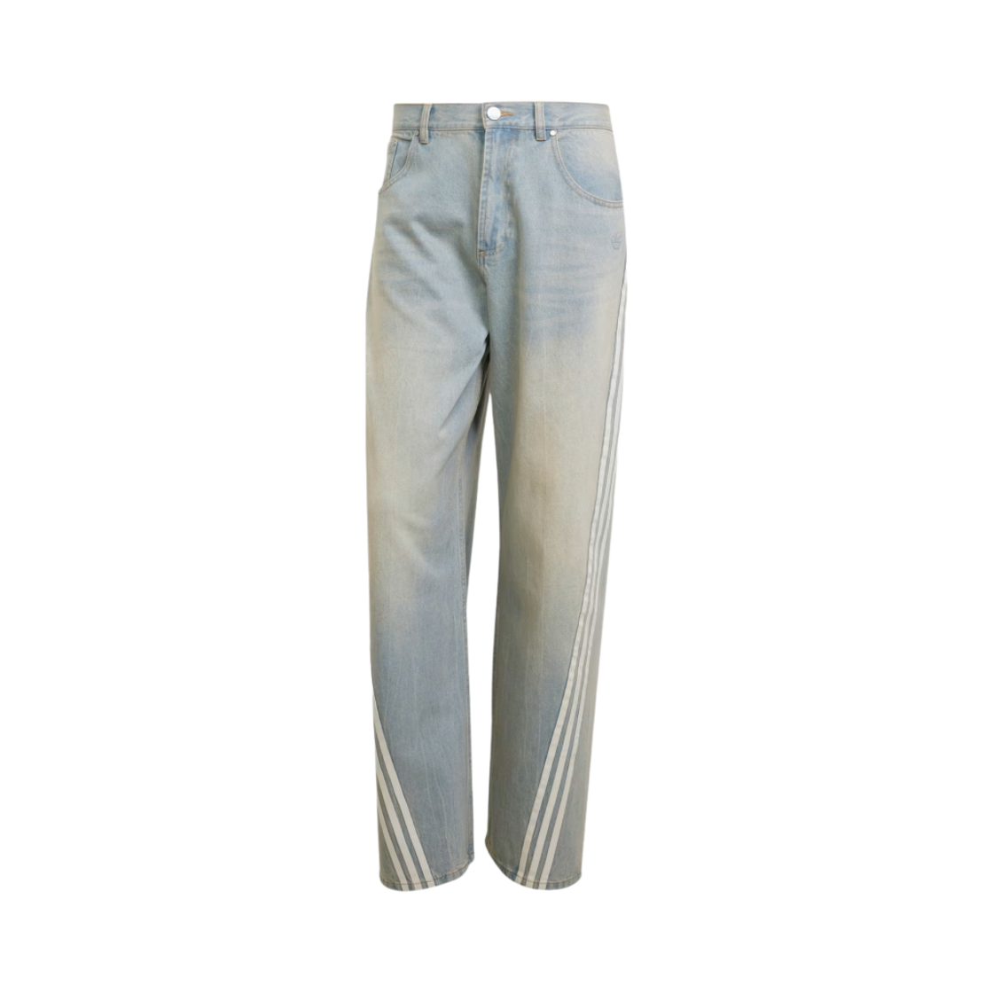 JY6292 Adidas Adilenium Season 3 Loose Fit Denim Pants - KR Sizing