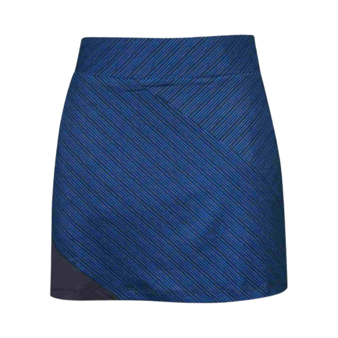 (W) 캘러웨이 17인치 리플렉션 스트라이프 골프 스코트 오디세이 그레이((W) Callaway 17 Inch Reflection Stripe Golf Skort Odyssey Gray)