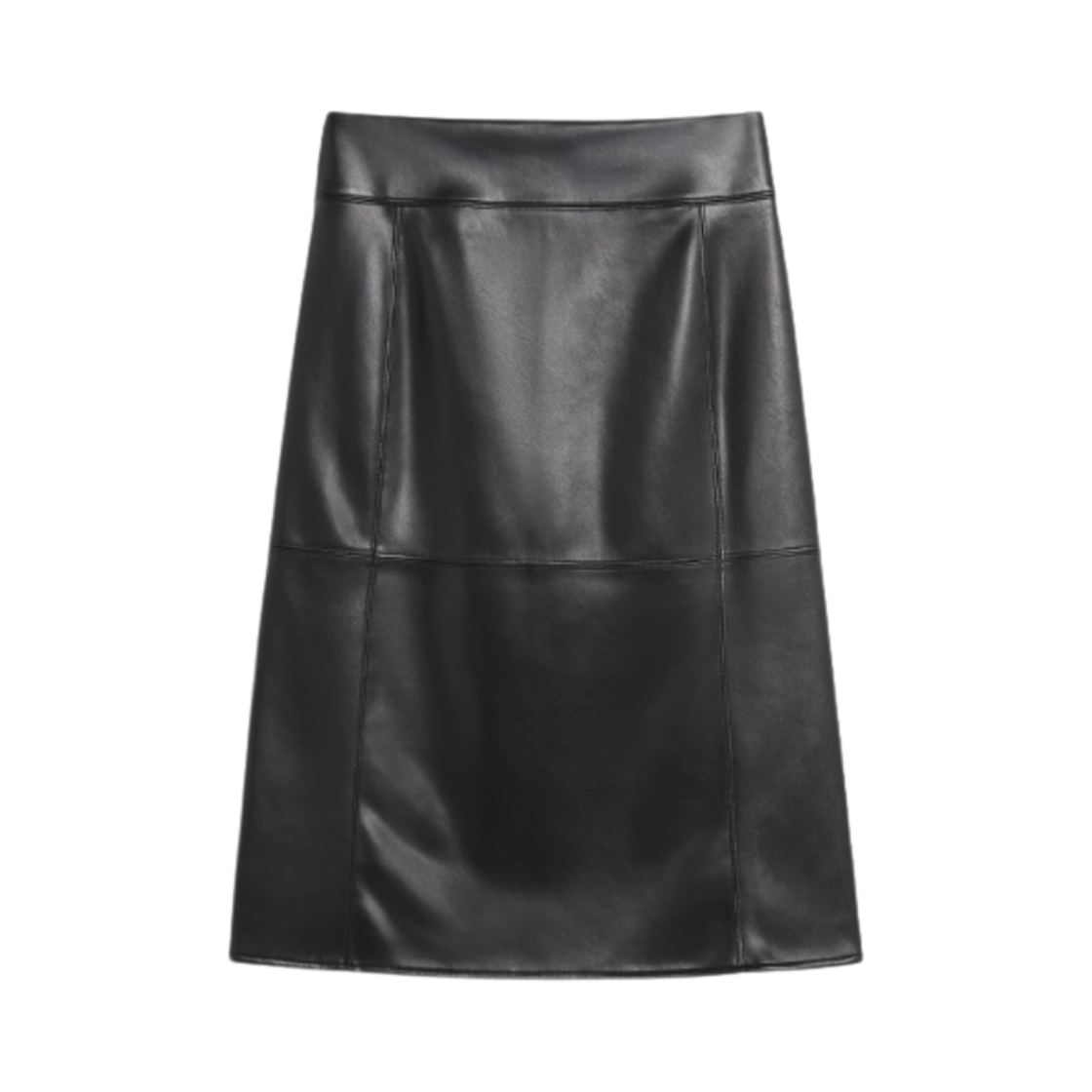 (W) S 막스마라 볼론타 폴리 스커트 블랙((W) S Max Mara Volonta Poly Skirt Black)