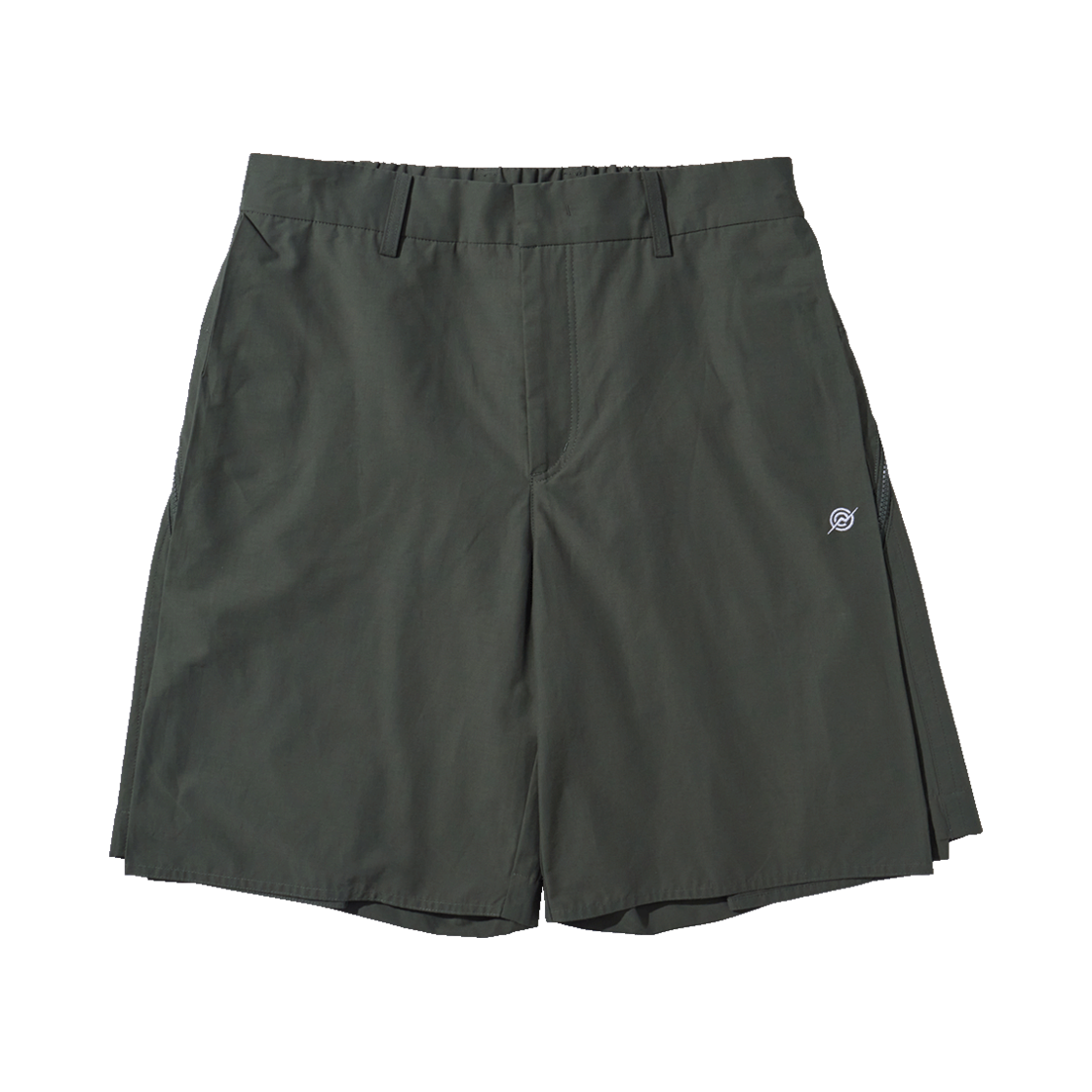 칼라파타르 나일론코튼 플랩 쇼츠 카키