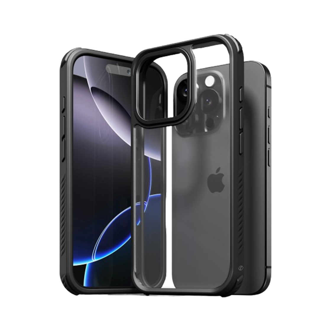 신지모루 하이 쉴드 범퍼 케이스 아이폰 블랙(SINJIMORU High Shield Bumper Case iPhone Black)