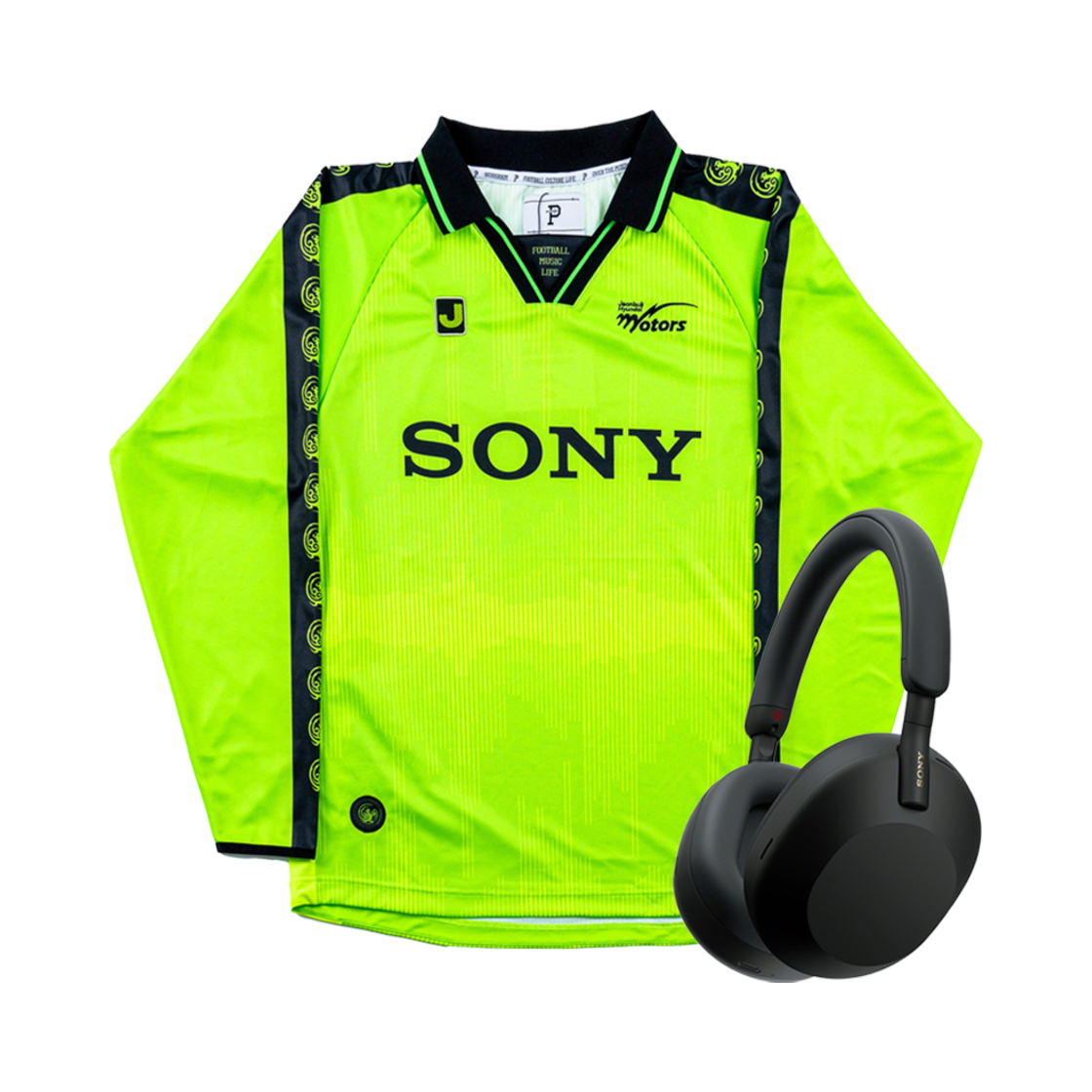 WH-1000XM5-BK + JBFC JERSEY Sony WH-1000XM5 Black + P X SONY for JBFC JERSEY