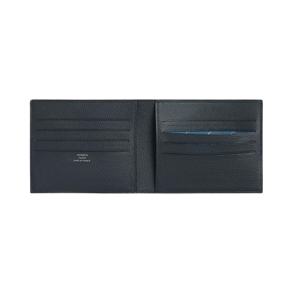 에르메스 시티즌 트윌 컴팩트 카드 홀더 에버컬러 & 뉴 블루 오쎄엉 블루 잔지바(Hermes Citizen Twill Compact Card Holder Evercolor & New Bleu Ocean Bleu Zanzibar) - 2