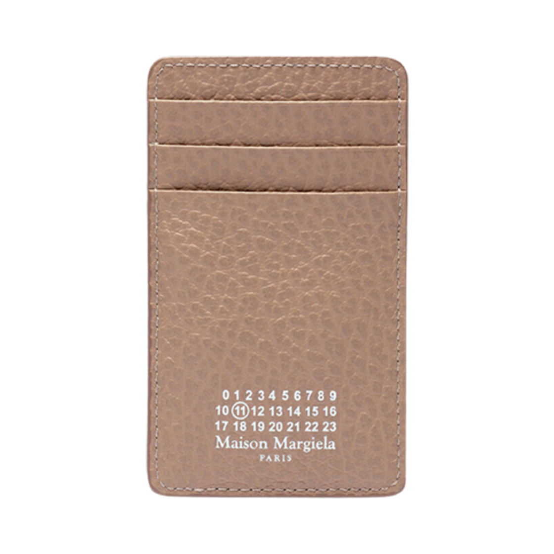 메종 마르지엘라 버티컬 포 스티치 카드 홀더 라이트 그레이(Maison Margiela Vertical Four Stitch Card Holder Light Grey) - 2