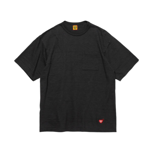 Human Made Heart Badge Pocket T-Shirt Black