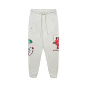 Jordan Flight Artist Series By Jacob Rochester Fleece Pants Oatmeal Heather -US/EU