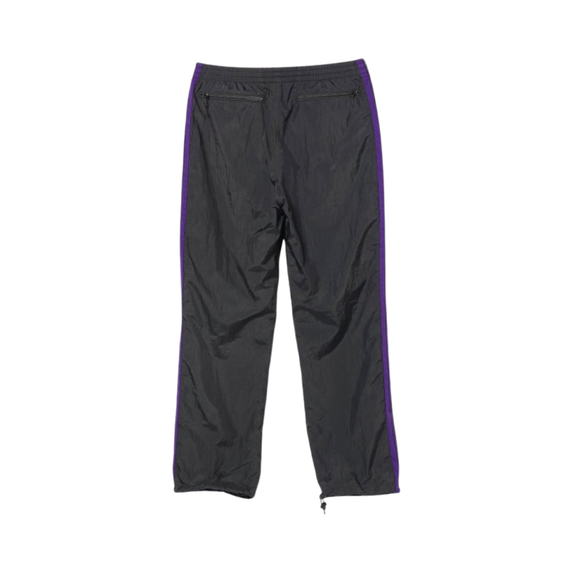 니들스 x 빔즈 커스텀 나일론 트랙 팬츠 블랙(Needles x Beams Nylon Track Pants Black) - 2
