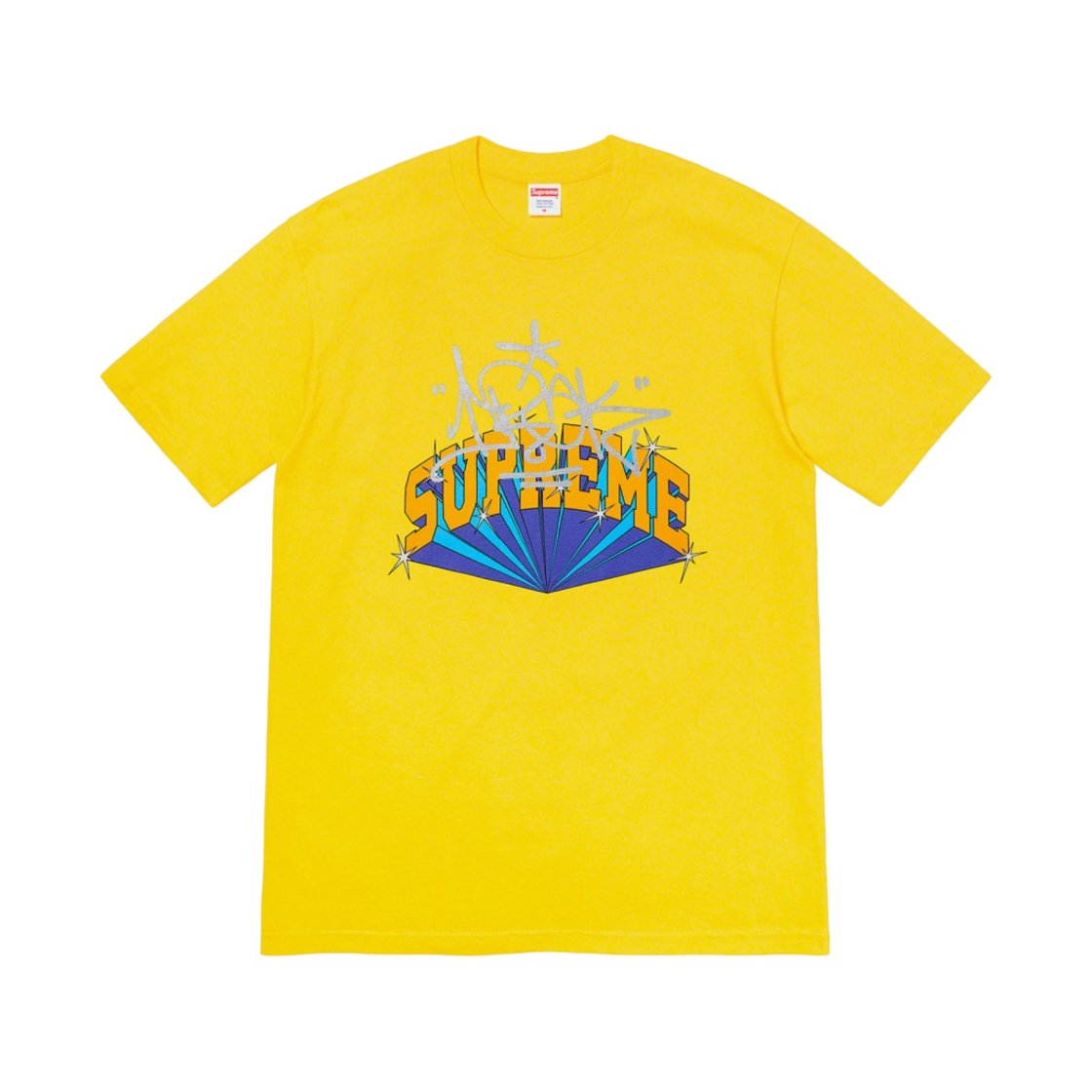 슈프림 x 이라크 아크 티셔츠 옐로우 - 22FW(Supreme x Irak Arc T-Shirt Yellow - 22FW) - 1