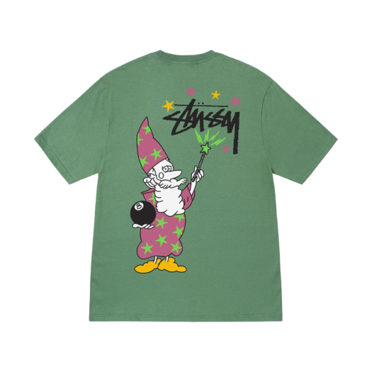 Stussy Wizard T-Shirt Green