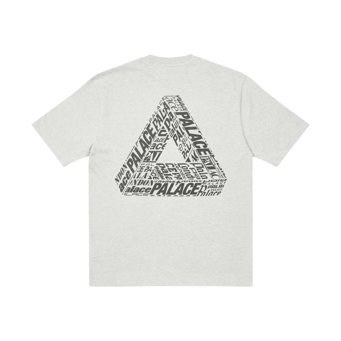 팔라스 트라이텍스트 티셔츠 그레이 말 - 22FW(Palace Tri-Text T-Shirt Grey Marl - 22FW) - 1