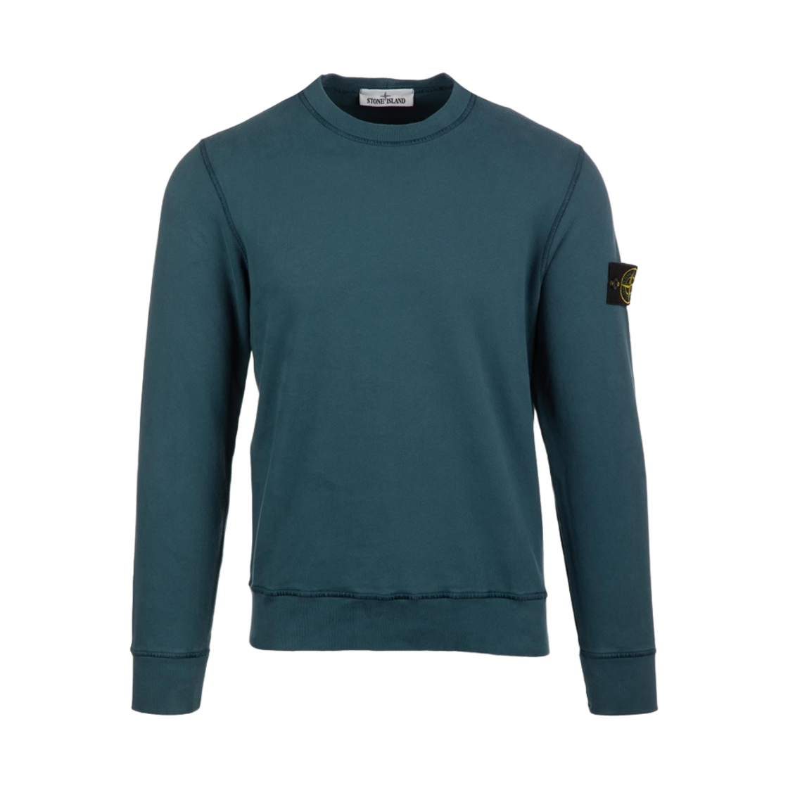 751563020-V0023 Stone Island 63020 Crewneck Sweatshirt Cobalt Blue - 21FW