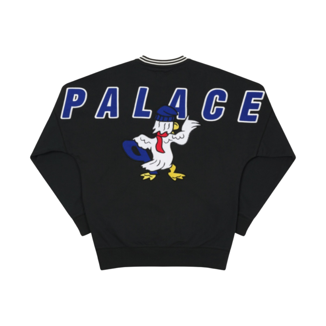 팔라스 칠리 덕 아웃 드롭 숄더 크루넥 블랙 - 20FW(Palace Chilly Duck Out Drop Shoulder Crew Black - 20FW) - 2