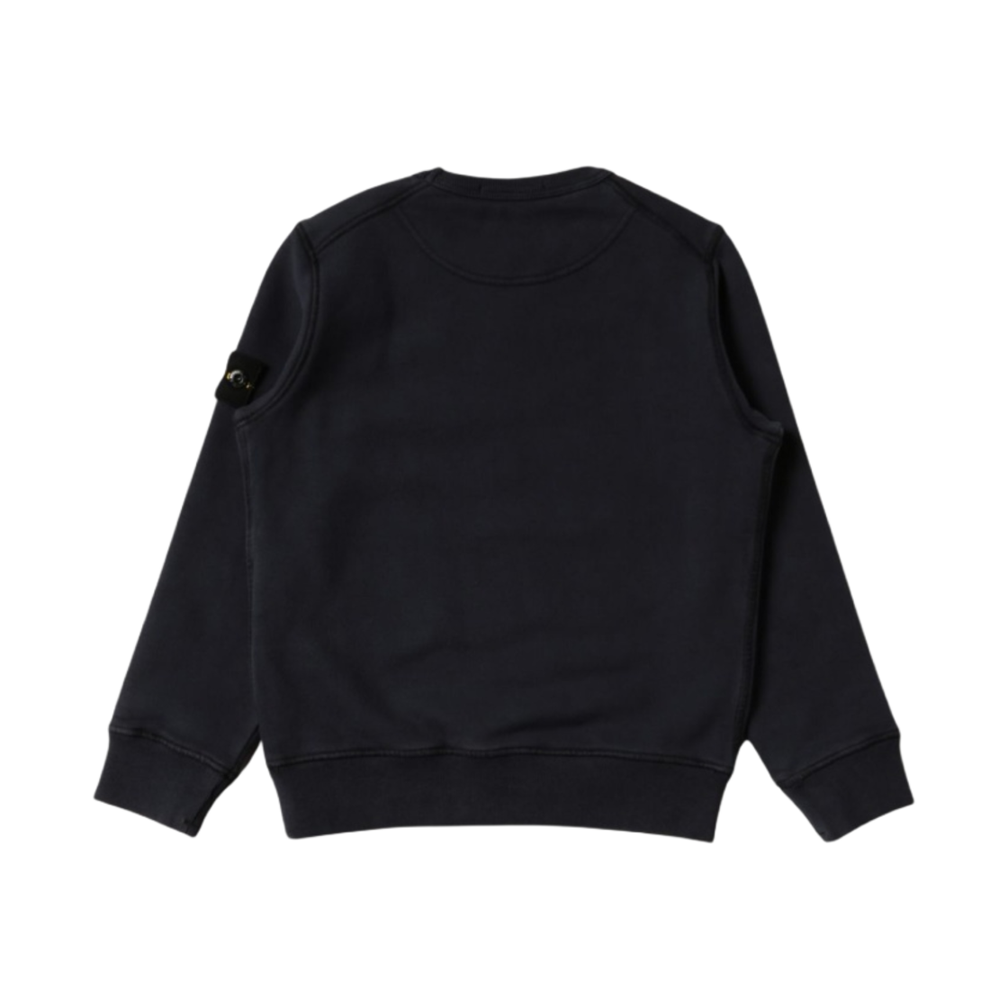 (키즈) 스톤 아일랜드 61340 코튼 플리스 크루넥 스웨트셔츠 네이비 블루 - 22SS((Kids) Stone Island 61340 Cotton Fleece Crewneck Sweatshirt Navy Blue - 22SS) - 2