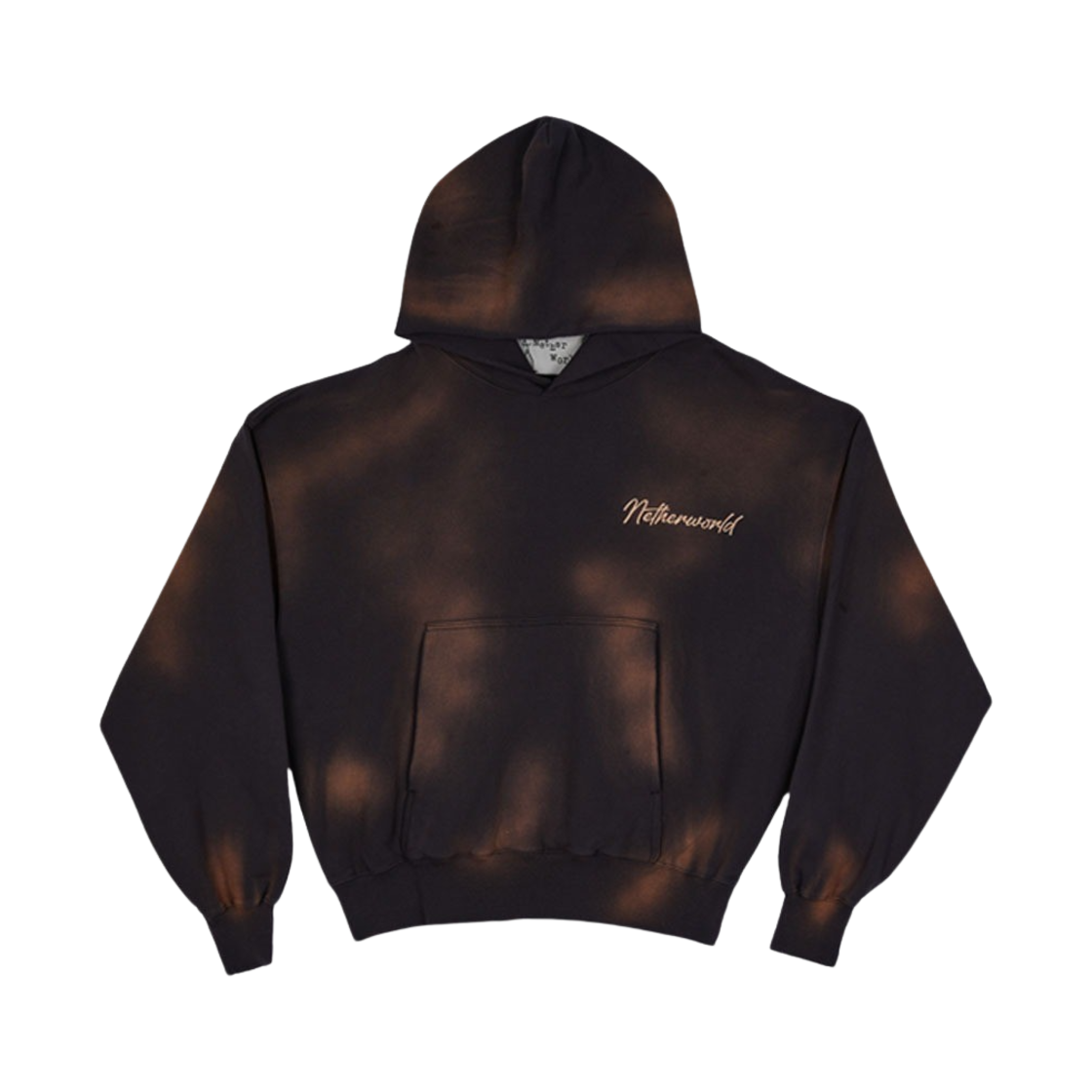 네더월드 워시드 후디 그레이