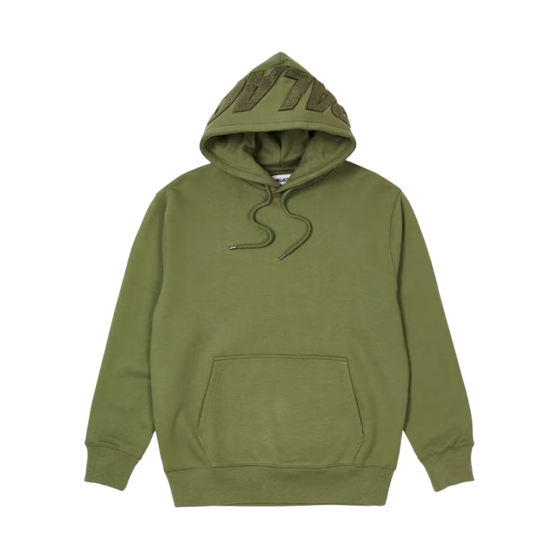 팔라스 스펠 아웃 셔닐 후드 올리브 - 22FW(Palace Spell Out Chenille Hood Olive - 22FW) - 1