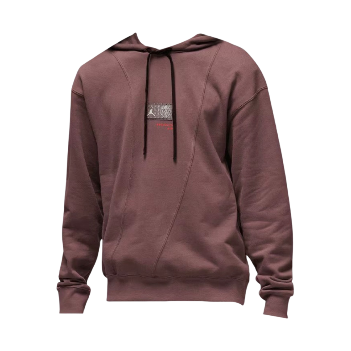 조던 x 파리 생제르맹 플리스 풀오버 후드 플럼 이클립스 - 아시아(Jordan x Paris Saint-Germain Fleece Pullover Hoodie Plum Eclipse - Asia)