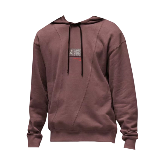 Jordan x Paris Saint-Germain Fleece Pullover Hoodie Plum Eclipse - Asia