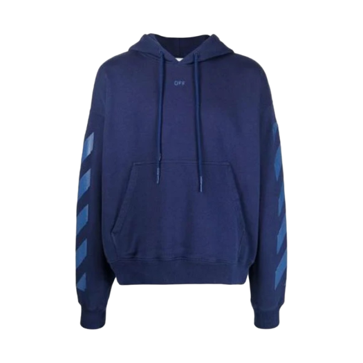 Off-White Rubber Arrow Hoodie Blue