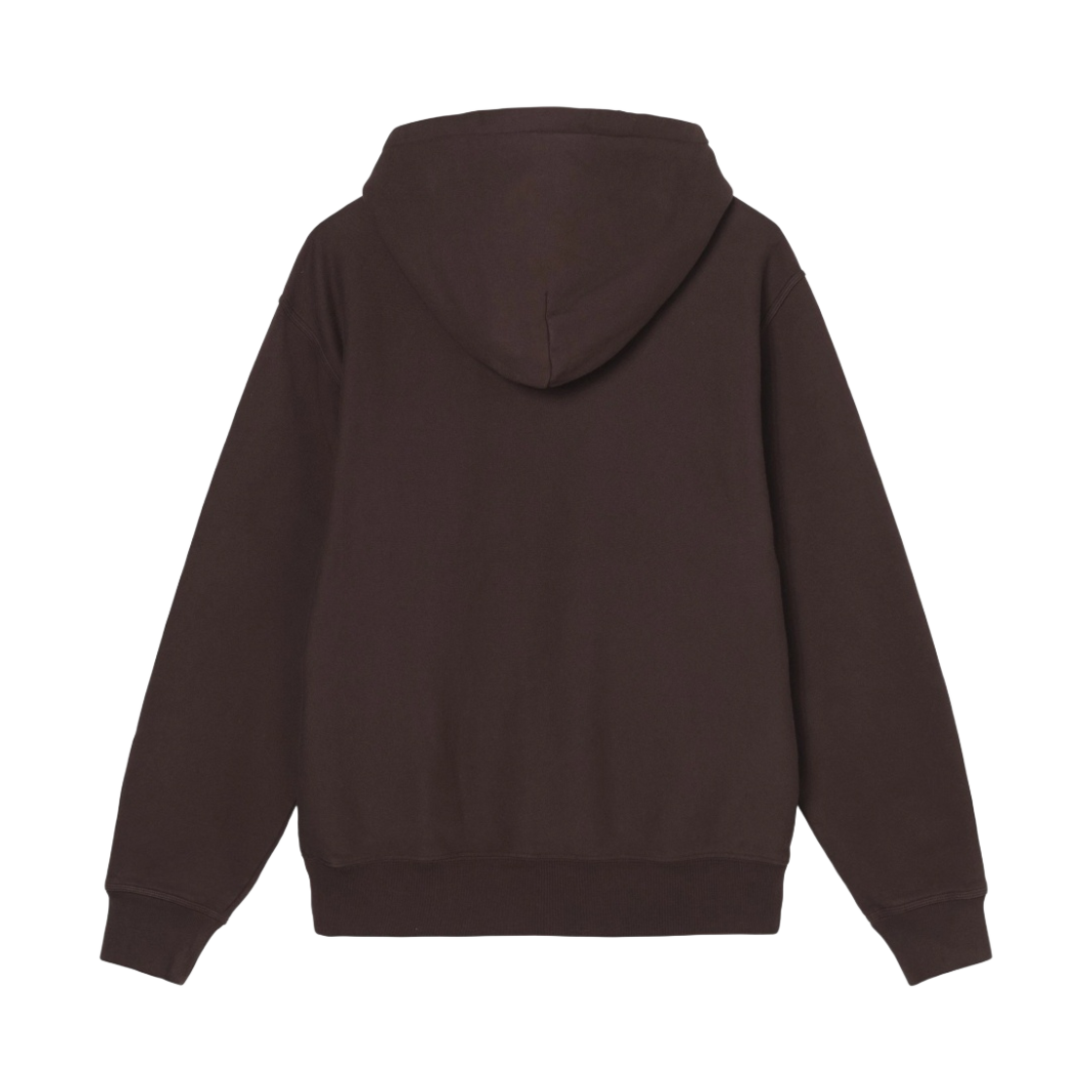스투시 베이직 자수 후드 브라운(Stussy Basic Embroidered Hoodie Brown) - 2