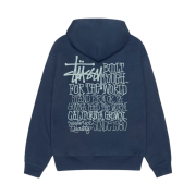 Stussy California Grown Hoodie Navy