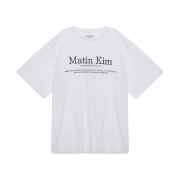Matin Kim Heritage Logo Top White