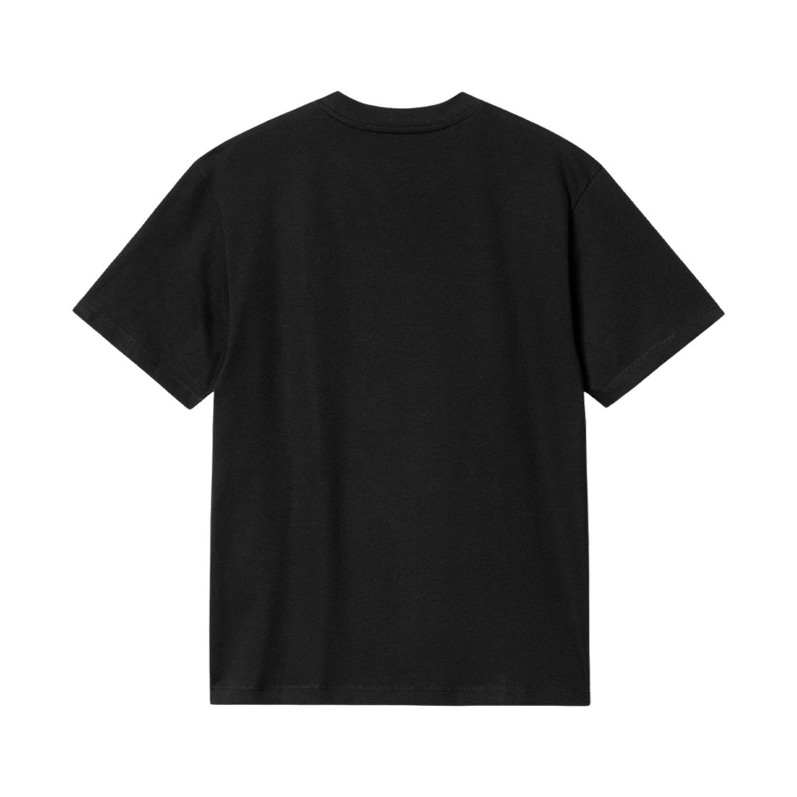 (W) 칼하트 WIP 스크립트 엠브로이더리 티셔츠 블랙((W) Carhartt WIP Script Embroidery T-Shirt Black) - 2