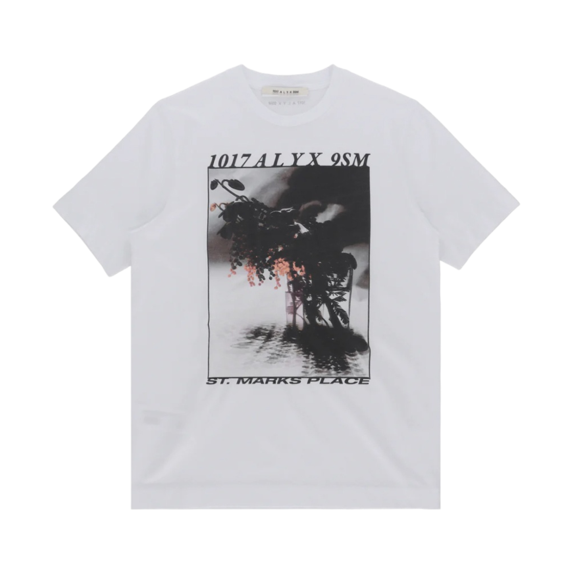 1017 알릭스 9SM 아이콘 플라워 숏슬리브 티셔츠 화이트(1017 Alyx 9SM Icon Flower S/S T-Shirt White)