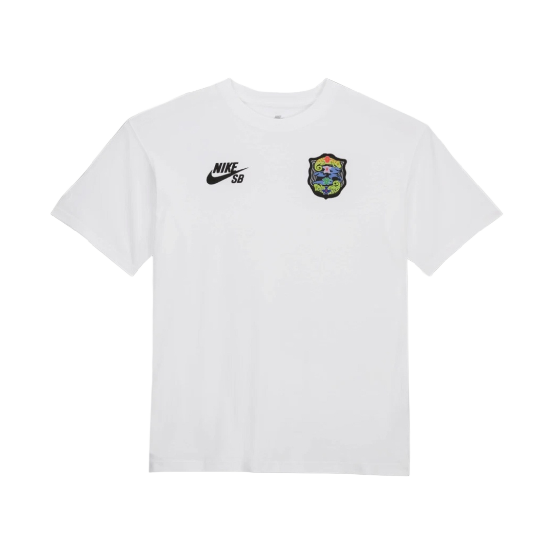 FZ4109-100 Nike SB Skate T-Shirt White