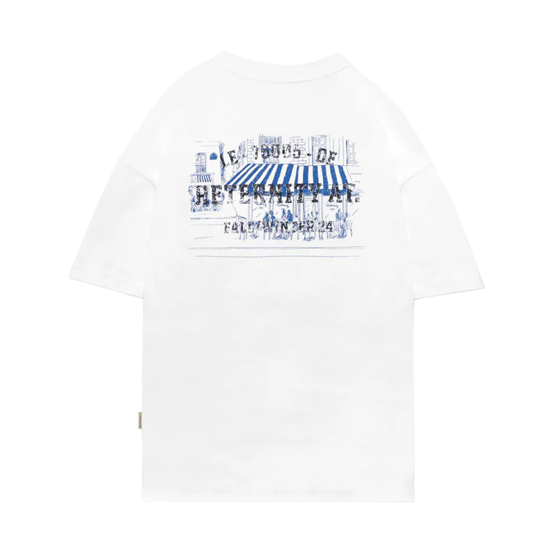리터니티 르 75005 티셔츠 화이트 - 24FW(Reternity Le 75005 T-Shirt White - 24FW)