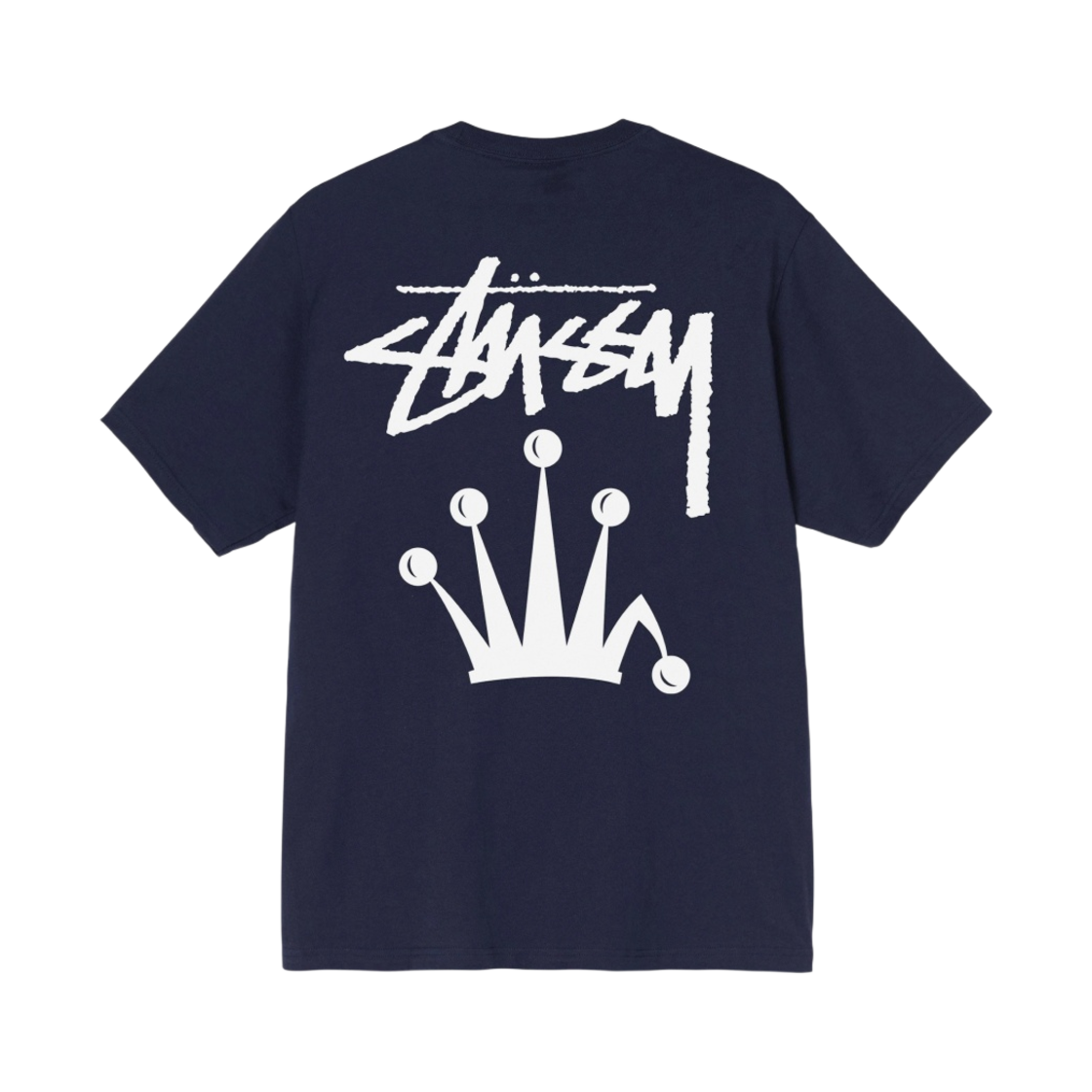★韓国の人気★【STUSSY】★CHAIN-LINK TEE★NAVY★ ☆韓国の人気☆【STUSSY】☆Stussy Livin' Large T-Shir.t