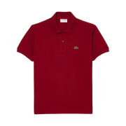 Lacoste Original L.12.12 Pique Polo Shirt Bordeaux
