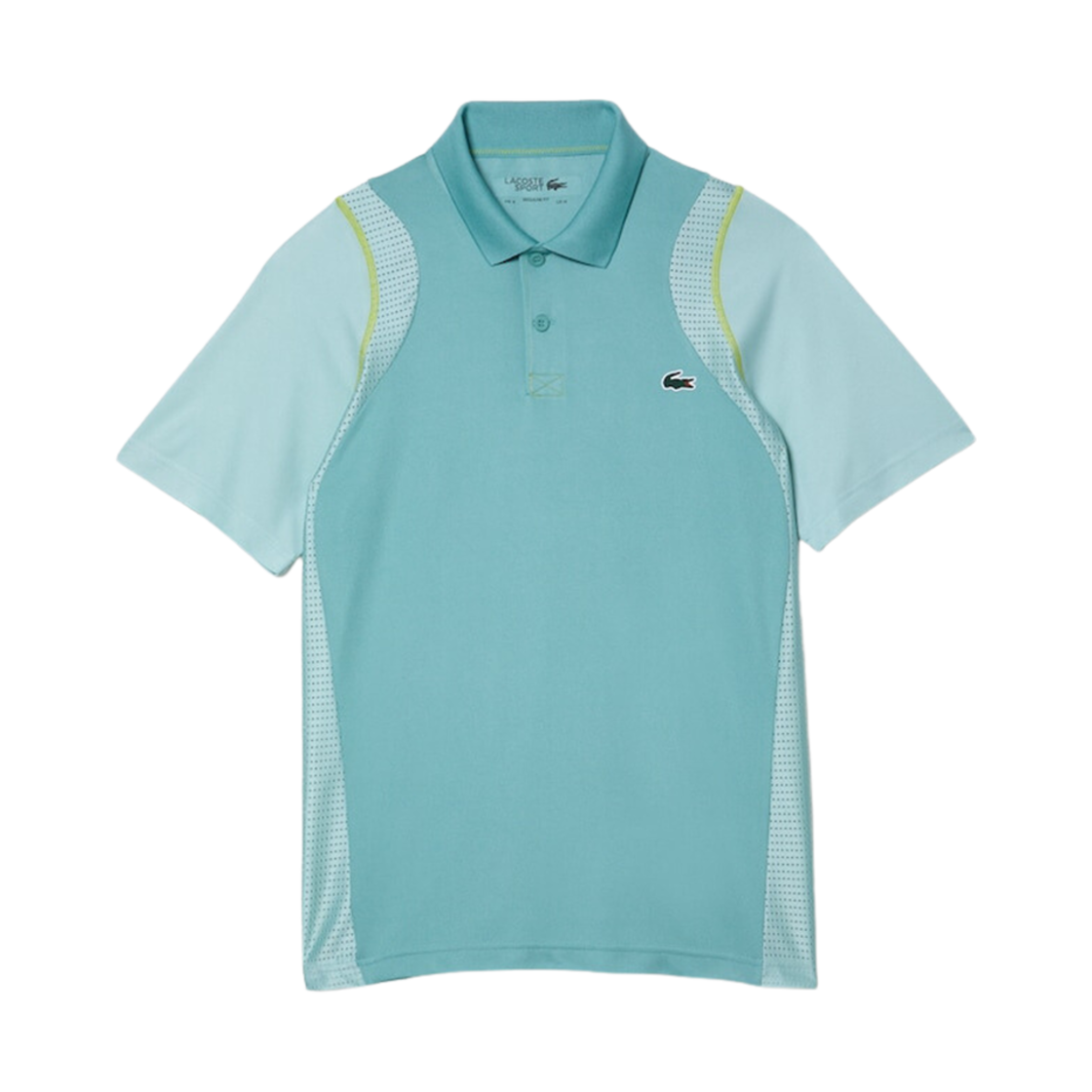 라코스테 메쉬 믹스 컬러 라인 폴로 민트(Lacoste Mesh Mix Color Line Polo Mint) - 1