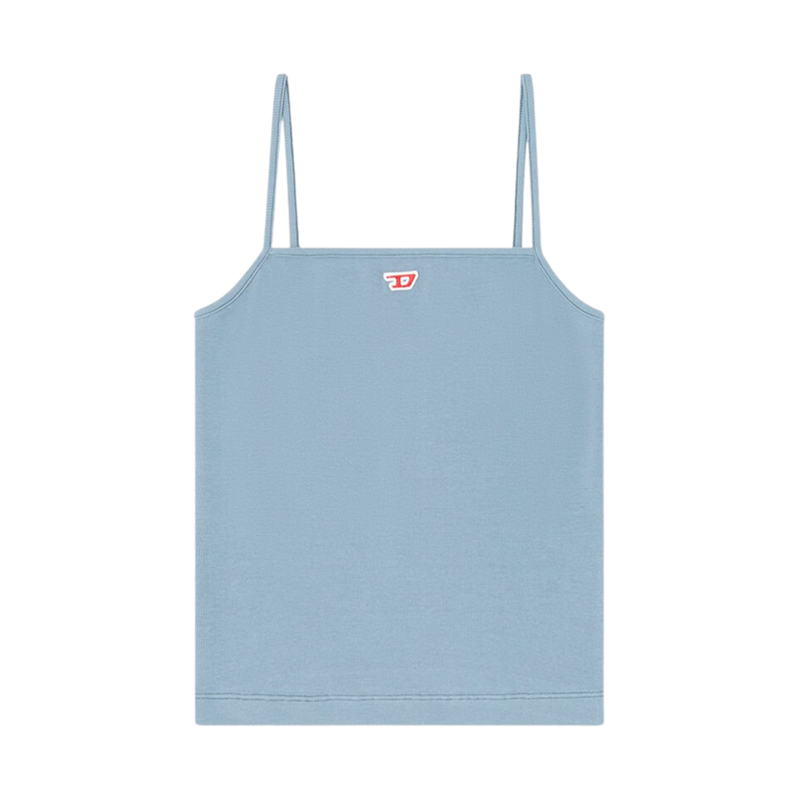 (W) 디젤 T-홉-D 로고 탱크탑 라이트 블루((W) Diesel T-Hop-D Logo Tank Top Light Blue)