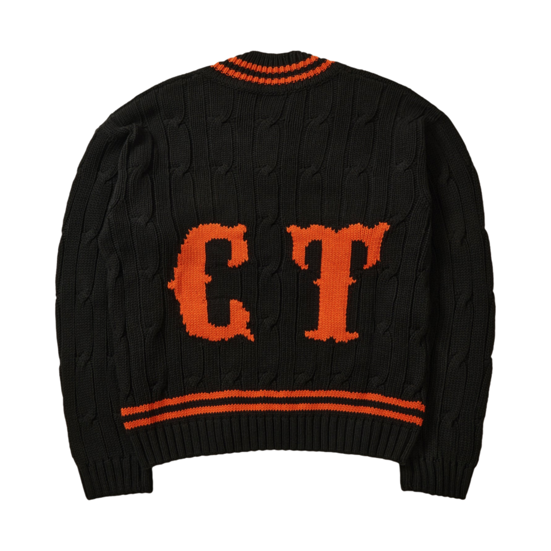 퍽트 브이넥 레터맨 블랙 - 24SS(Fuct V Neck Letterman Black - 24SS) - 2