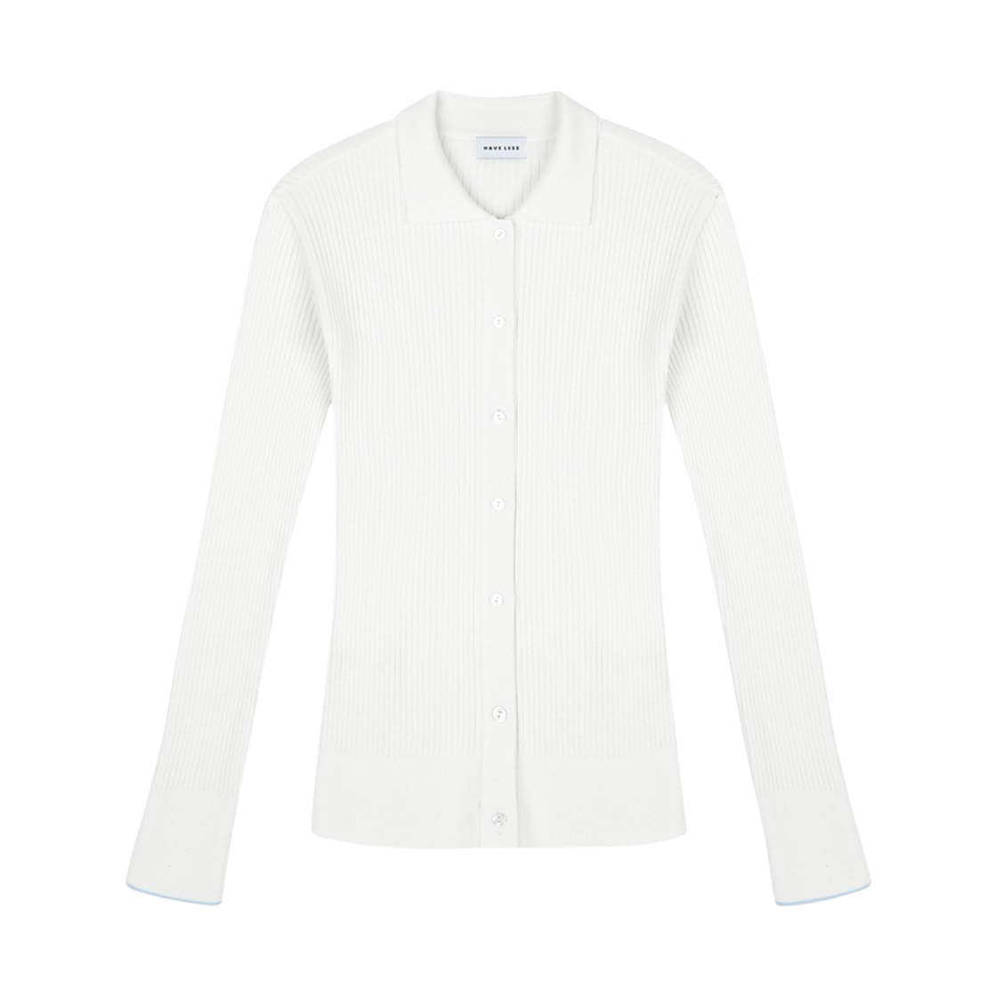 23SSLINDAKNF01 Haveless Women Linda Modal-Blend Cardigan White