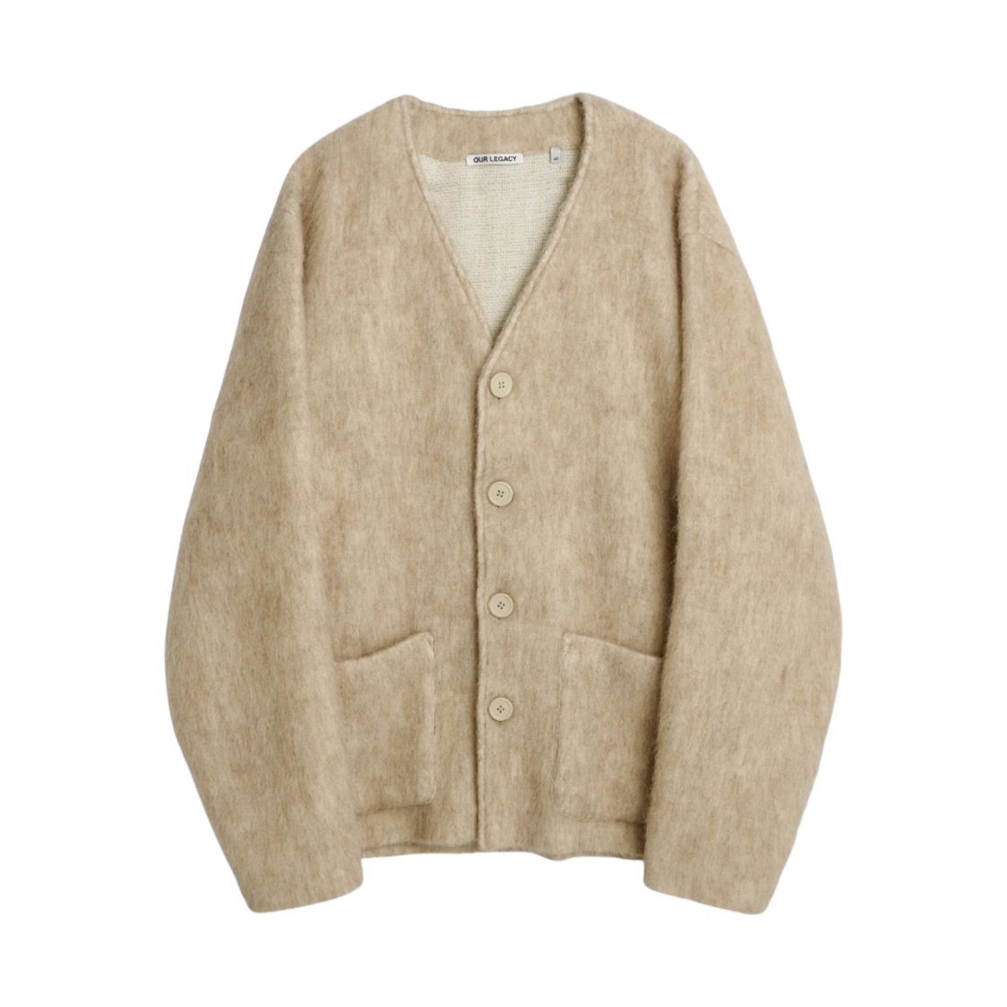 아워레가시 가디건 모헤어 앤티크 화이트(Our Legacy Cardigan Mohair Antique White)