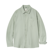 [KREAM 단독] Diamond Layla LLE Cosmo Washable organic cotton Shirts S140 Mint gray
