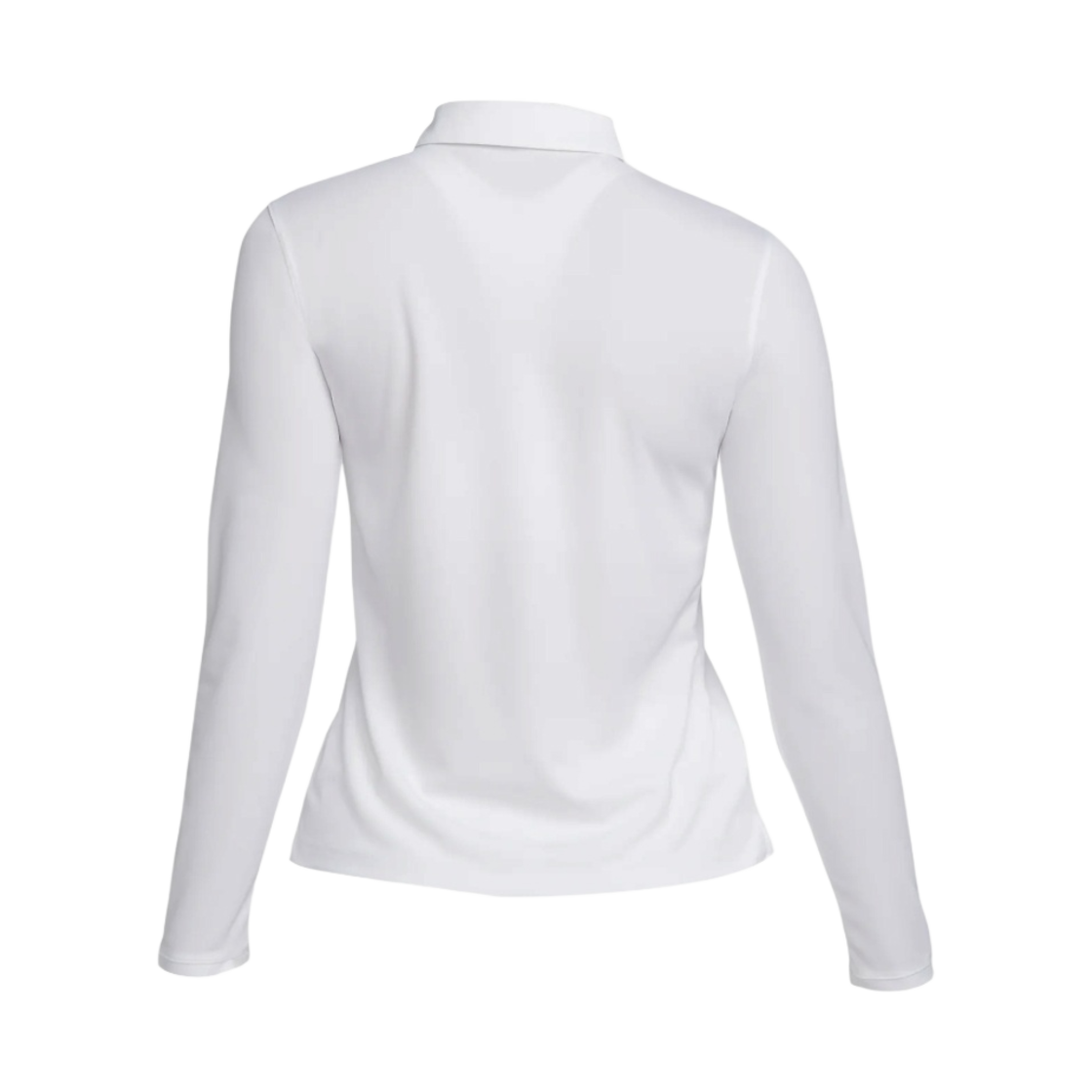 (W) 나이키 드라이핏 빅토리 롱슬리브 골프 폴로 화이트 - US/EU((W) Nike Dri-Fit Victory Long Sleeve Golf Polo White - US/EU) - 2