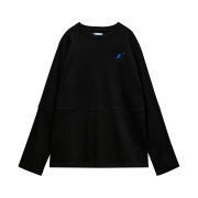 Zara x Ader Error Premium Cotton Long Sleeve T-Shirt Black