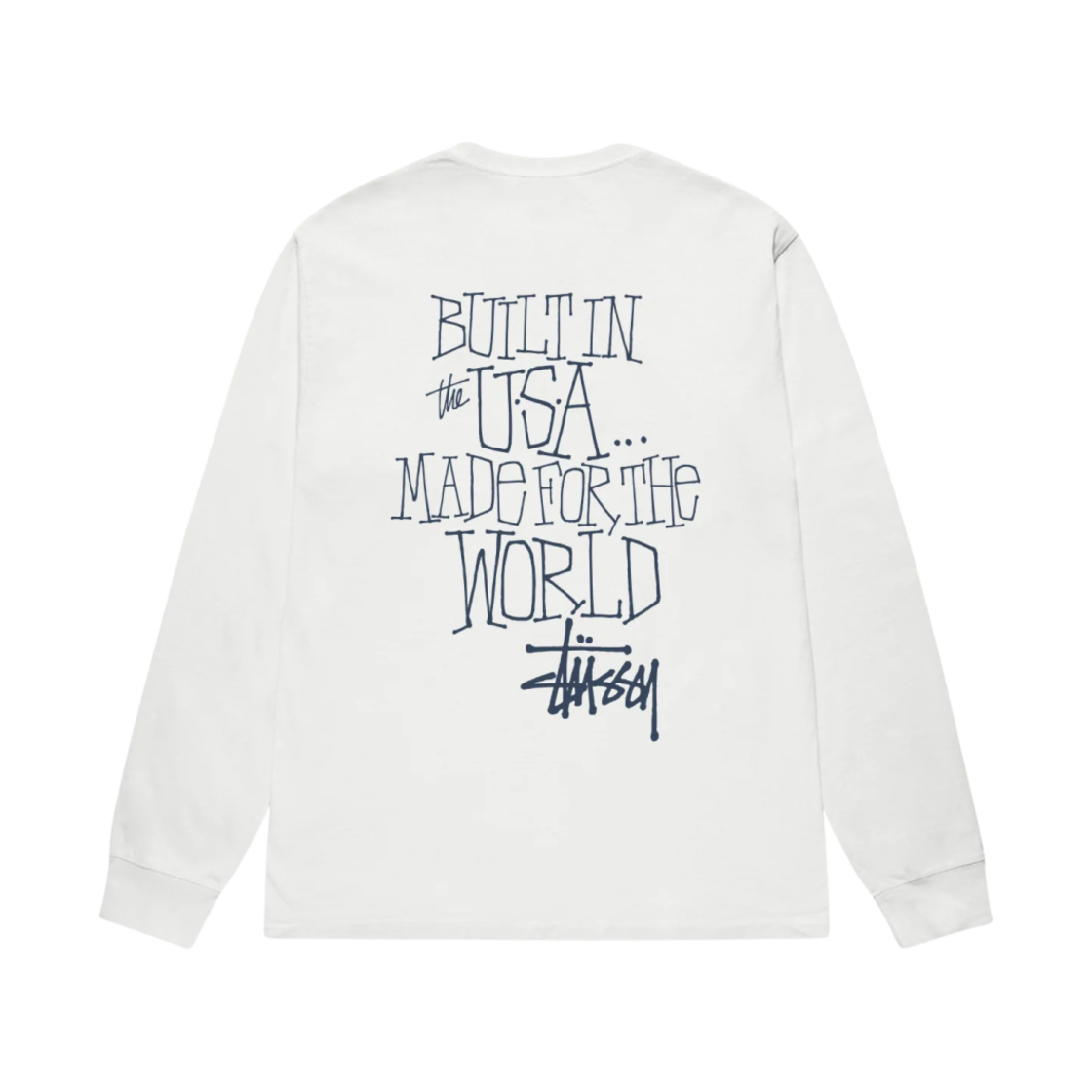 1995059 Stussy Built In USA Pigment Dyed LS T-Shirt Natural - 대표 이미지 #1