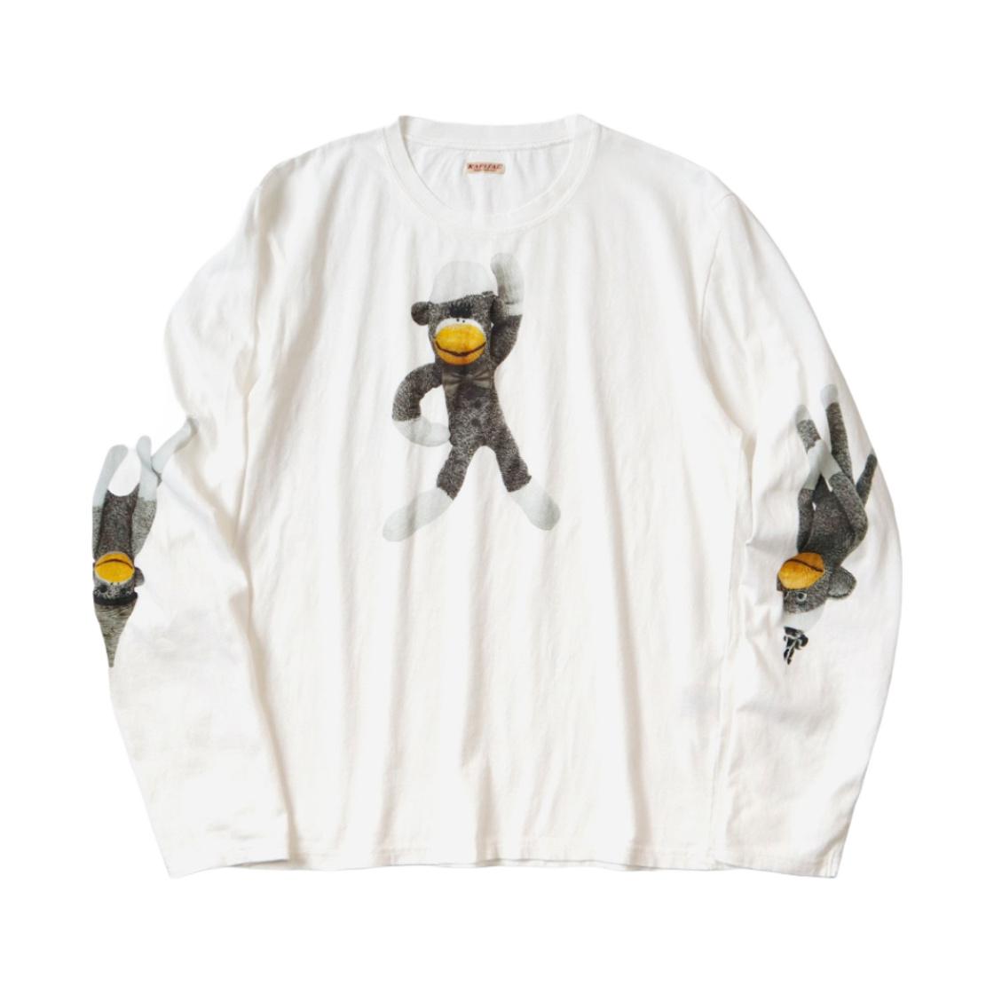 캐피탈 20 크루론 롱슬리브 티셔츠 화이트