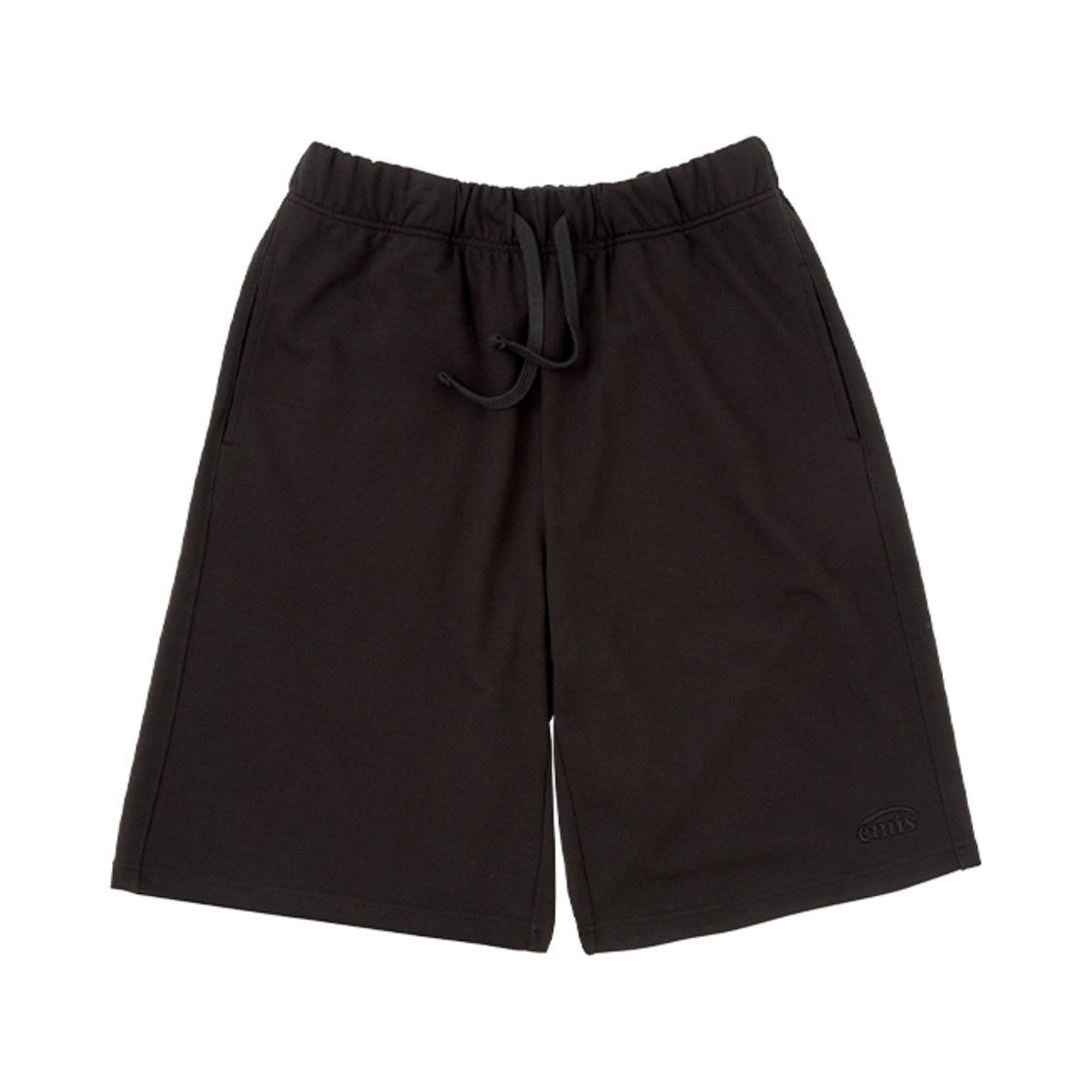 (W) 이미스 스웨트쇼츠 블랙((W) Emis Sweatshorts Black)