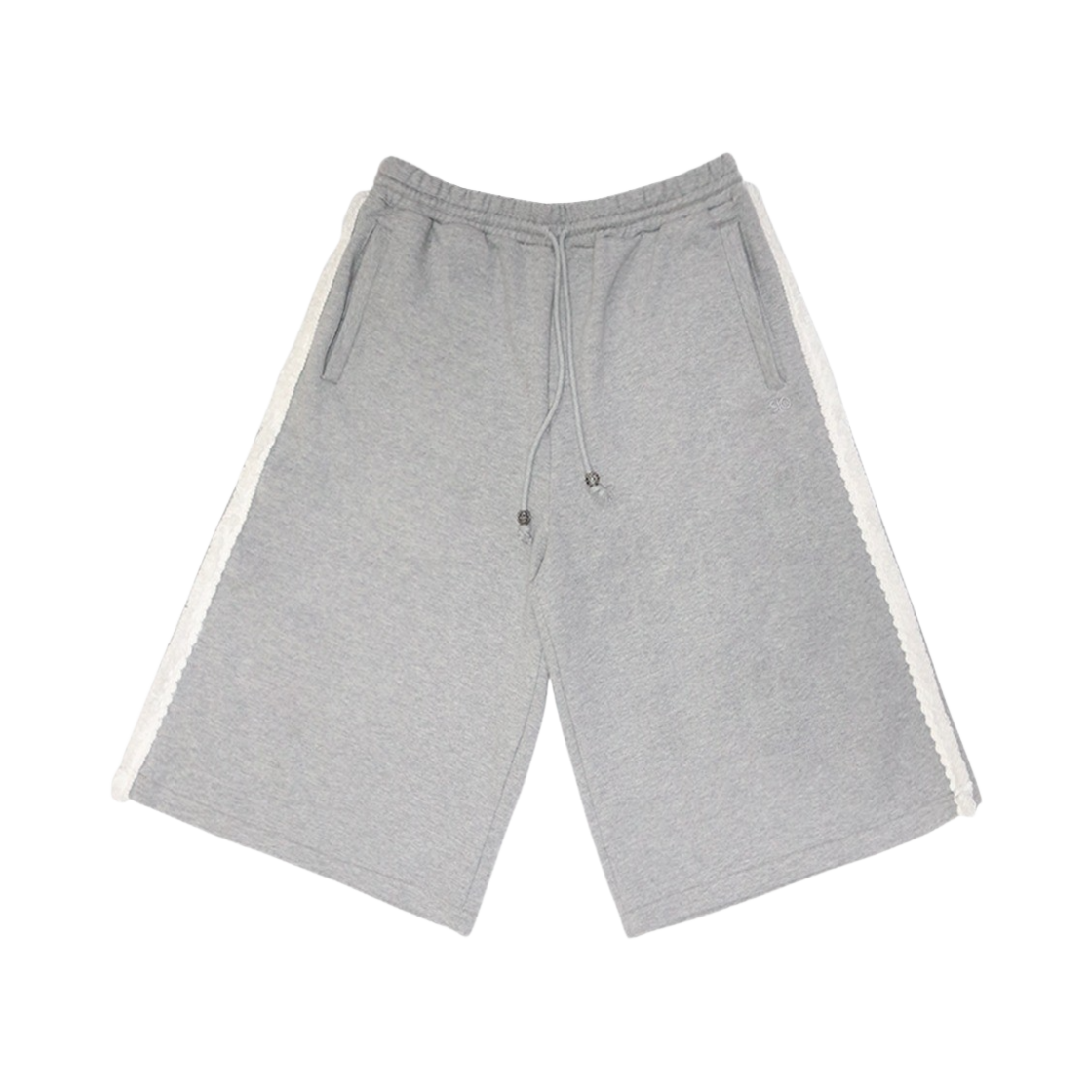 시오 프린지 버뮤다 스웻 팬츠 멜란지(SIO Fringe Burmuda Sweat Pants Melange)
