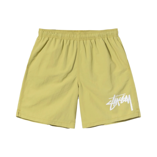 Stussy Big Stock Water Shorts Lime